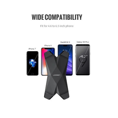 Ugreen UG60989LP181TK Màu Đen Giá đỡ điện thoại UGREEN cho xe đạp xoay 360 độ - HÀNG CHÍNH HÃNG