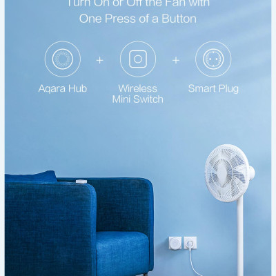 Ổ cắm thông minh Aqara Smart Plug SP-EUC01 chuẩn EU - Bản Quốc Tế - Hàng Chính Hãng