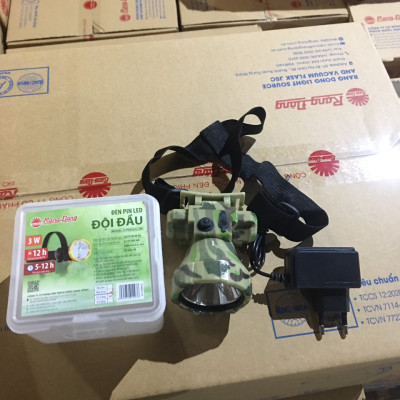 Đèn Pin LED Đội đầu Chính Hãng Rạng Đông Model: LED PDD01L 1W