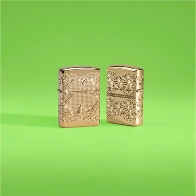 Bật lửa Zippo 46301 Lucky Clover Design - Chính hãng 100%