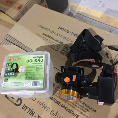 Đèn Pin LED Đội đầu Chính Hãng Rạng Đông Model: LED PDD01L 1W