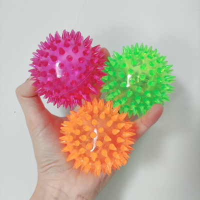 Đồ Chơi Bóng Cao Su Gai Có Đèn Nhấp Nháy Có Kèn