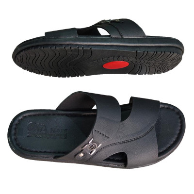 Dép Nam Quai Ngang HA NAM Da Bò Thật Cao Cấp DNA2220