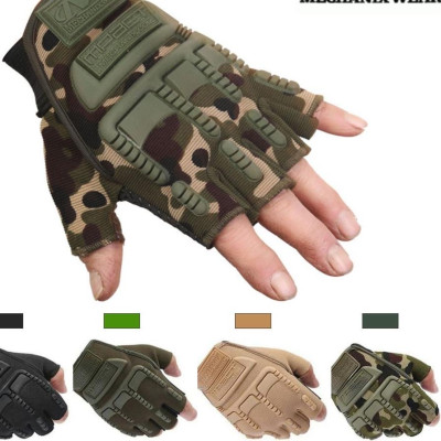 Găng Tay phươt, tập gym, thể thao quân đội đa năng Dành Cho Phượt Thủ (Hở Ngón) - Henrysa