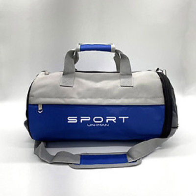 Túi thể thao nam nữ trống tập gym đá bóng du lịch đựng đồ tập quần áo có ngăn để giày tiện ích