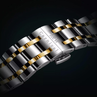 Đồng Hồ Nam I&W Carnival 651G Chính Hãng Full Box Chống Nước Kính Chống Xước Dây Thép Cao Cấp BH 60T (Máy Cơ Tự Động)