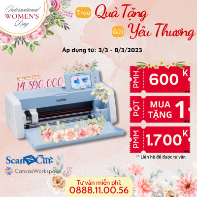 Máy Cắt Brother ScanNCut SDX1200 - Hàng chính hãng