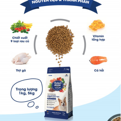 [1KG ] - Thức ăn hạt cho chó thơm ngon, bổ dưỡng TODAY