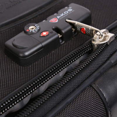 Vali Kéo Vải Doanh Nhân SAKOS ATLAS - Size 18inch/ Xách Tay (Cabin) - Khóa TSA - Chống Thấm, Trượt Nước