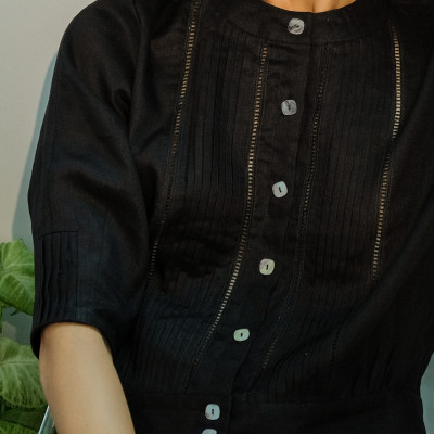 Áo Linen Mặc Nưa TOP188 thời trang thiết kế Hity