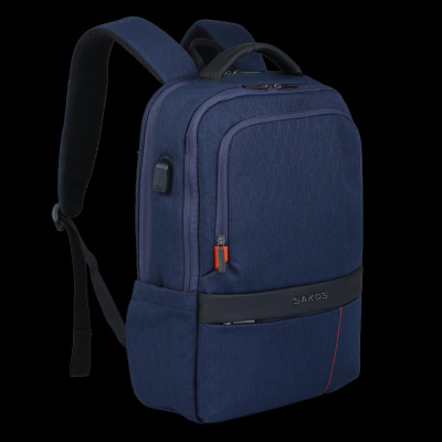 Balo Laptop Du Lịch Thời Trang Cao Cấp SAKOS CARBON Dành Cho Laptop 15.6 Inch (15.6") - Hàng Chính Hãng