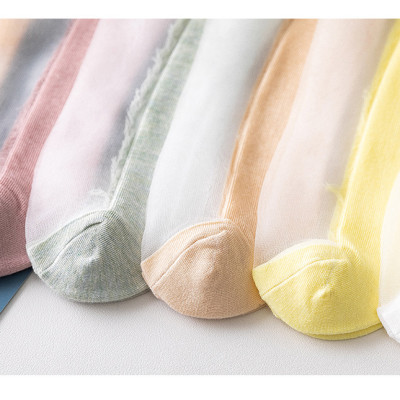 [T5] Set 5 đôi tất lưới nữ thông hơi cổ ngắn hàn quốc Vớ chân hè khử mùi kháng khuẩn nhiều màu đẹp