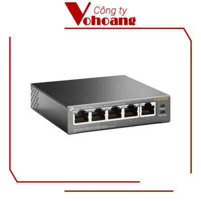 Thiết bị chia mạng Switch để bàn TP-LINK TL-SG1005P 4 Cổng POe - Hàng chính hãng
