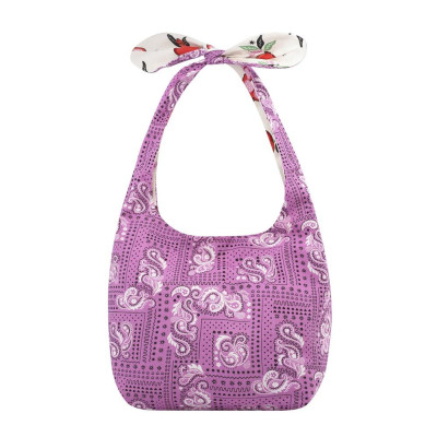 Cath Kidston - Túi 2 mặt/Mini Reversible Knotted Shopper - Pomegranate - Cream -1049084