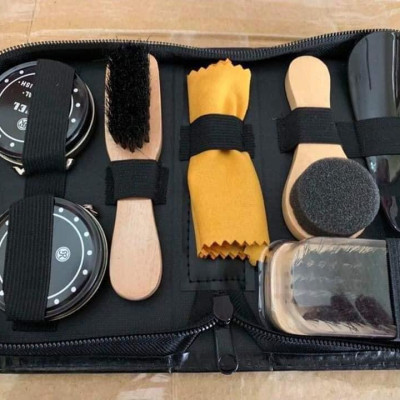 Bộ dụng cụ đánh giày, bộ xi đánh giày 7 món tiện lợi