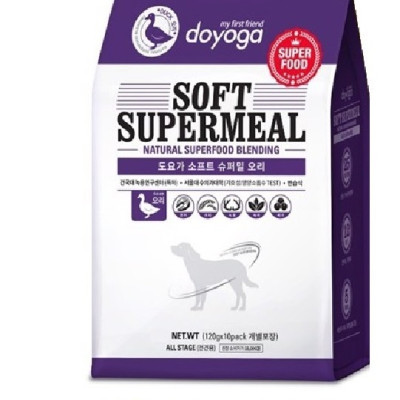 Thức ăn hạt mềm cho chó Doyoga Soft SuperMeal Duck 1.2kg