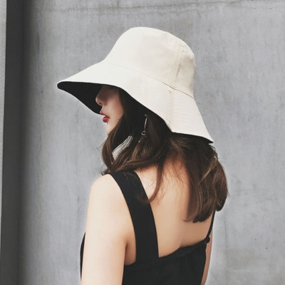 Nón mũ rộng vành chống nắng đội 2 mặt thời trang Hàn Quốc gấp gọn dn21112001