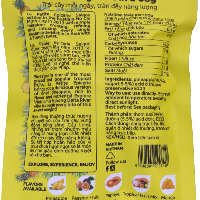 Thơm Sấy Dẻo La Petite Epicerie Saigon - 40g