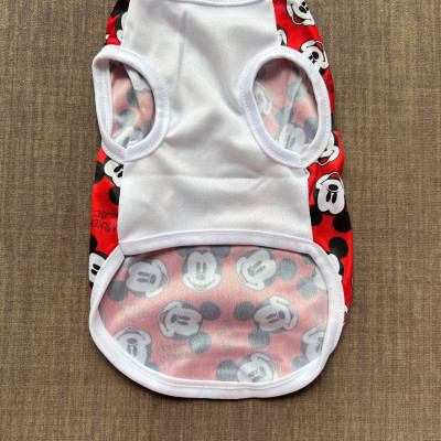 ÁO THUN BA LỖ MICKEY THÔNG HƠI SIÊU DỄ THƯƠNG TỪ 1-5KG DÀNH CHO THÚ CƯNG CHÓ MÈO