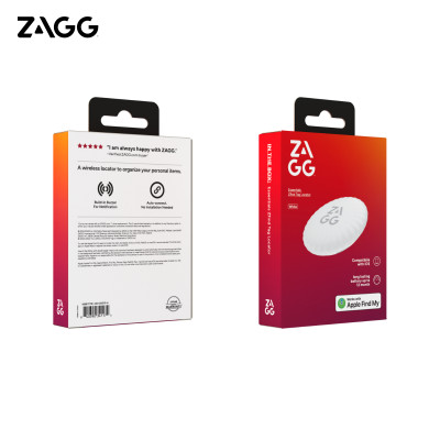 Thiết bị định vị vị trí MiNi ZAGG ZFind Tag Kết nối Bluetooth, Tìm đồ thất lạc, Tương thích iOS - Hàng chính hãng