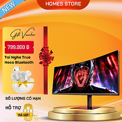 Màn Hình Cong Xiaomi Redmi Mi Curved G34WQi 34 Inch Tần Số 180 Hz 2K Có VESA Chơi Game Làm Việc Thoải Mái - Hàng Nhập Khẩu