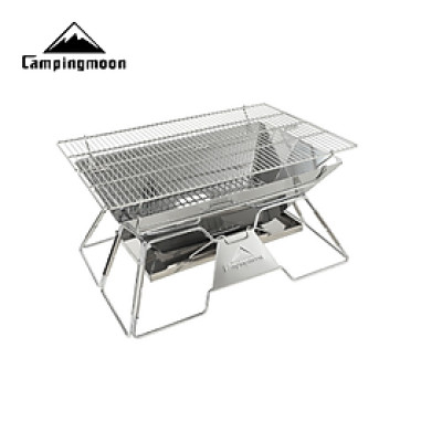 Bếp nướng than hoa gấp gọn cho 5-8 người Campingmoon MT-3