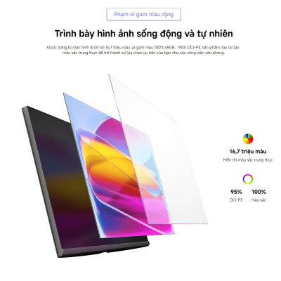 Màn Hình Máy Tính Xiaomi 2K Monitor A27Qi EU 27inch / LCD IPS / 100Hz / 2K / 6ms - Hàng Chính Hãng