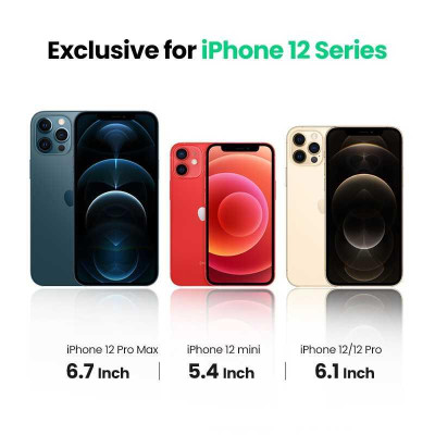 Ugreen UG20348SP159TK 2 miếng dán Iphone 12 Pro 6.1inch Trong suốt 9H cường lực bảo vệ chống rơi Full HD - HÀNG CHÍNH HÃNG