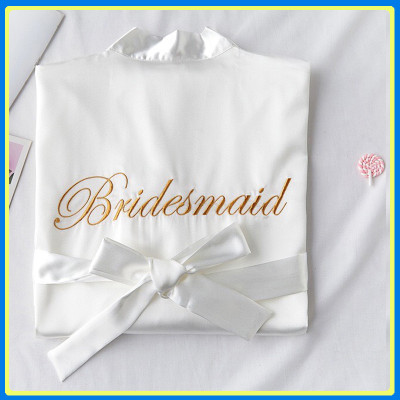 Đầm ngủ nữ áo choàng lụa cao cấp Q59 - Áo choàng ngủ lụa sang trọng quyến rũ - Áo choàng cô dâu