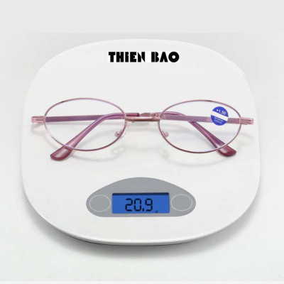 Kính lão thị, kính viễn thị trung niên đọc chữ màu Hồng sang KV8G PINK hàng đẹp tròng Nhật gấp gọn