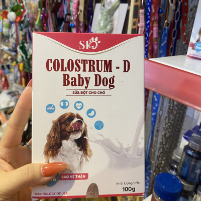 Sữa bột dành cho chó mèo hộp 100g