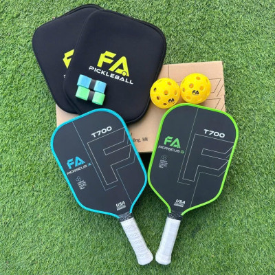 Túi đựng vợt Pickleball Túi Chống Sốc, Bảo Vệ Mặt Vợt, Khóa Zip 3 Lớp, Chất Liệu Polyester Cao Cấp