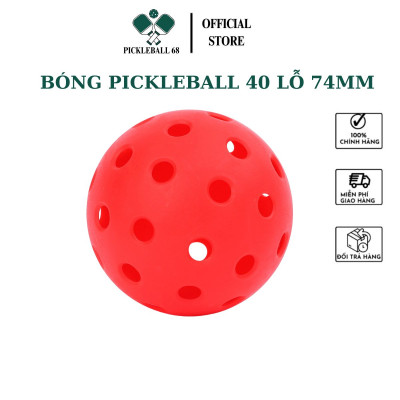 [Hoả tốc] Set 5 quả bóng luyện tập tiêu chuẩn thi đấu pickleball 40 lỗ mix chính hãng Pickleball68
