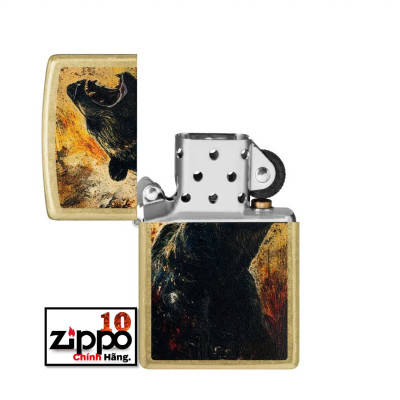  Bật lửa Zippo 46695 Grizzly Roar Design - Chính hãng 100%