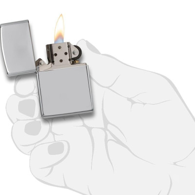 Bật lửa Zippo Armor High Polish Chrome 167