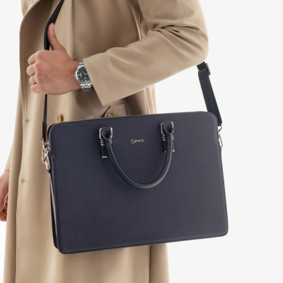 Túi Xách Công Sở Nam Da Bò Taiga CDX18