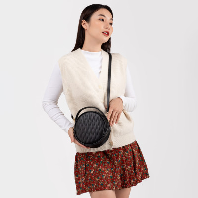 Túi Lata ( Thời trang nữ đi chơi size 17 - Túi đeo chéo da HN95 )