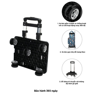 Chân kéo vali IDIGO AA0 - 2020