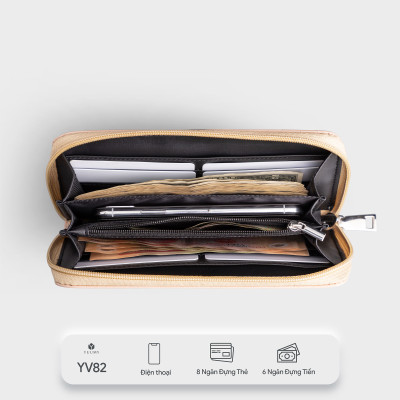 Ví Yuumy ( Thời trang nữ cầm tay - Ví da Verein YV82 )