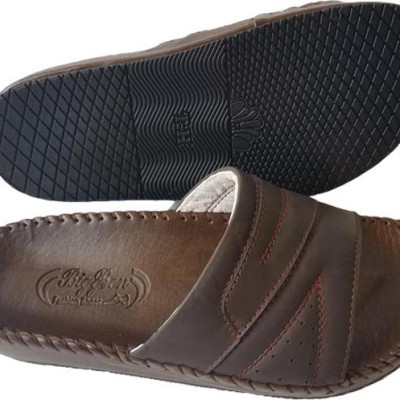 Dép Nam BIGGBEN Da Bò Thật Cao Cấp DN175