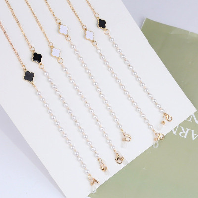 Dây đeo kính thời trang cỏ 4 lá phụ kiện thời trang