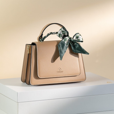 Khăn lụa Yuumy ( Thời trang nữ trang trí túi xách - Khăn vải YK1 )