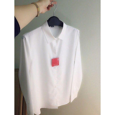 Áo sơ mi trắng dài tay