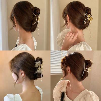 Kẹp tóc càng cua kẹp tóc cho nữ phong cách Hàn Quốc