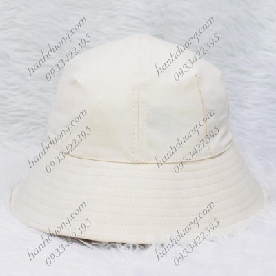 Nón tai bèo thêu 2 mặt thêu hình 3 lá độc đáo thời trang, cá tính phù hợp cho cả nam và nữ