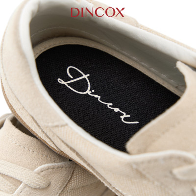 Giày Sneaker Vải Canvas Nam DC35 Beige Dincox Shoes