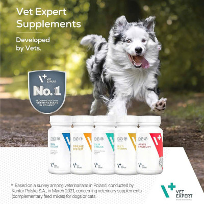 [ 30 viên ] Vet Expert bổ sung vitamin & khoáng , tăng cường miễn dịch, chăm sóc da và lông , xương khớp cho chó và mèo