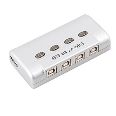 Bộ chia sẻ máy in tự động 1 ra 4 MT viki SW241 (Trắng) - Hàng Nhập Khẩu