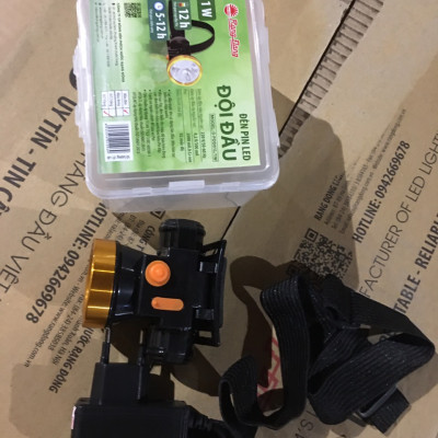 Đèn Pin LED Đội đầu Chính Hãng Rạng Đông Model: LED PDD01L 1W