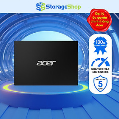Ổ cứng SSD Acer RE100 2.5 inch SATA 3 tốc độ đọc 560MB/s - Hàng chính hãng